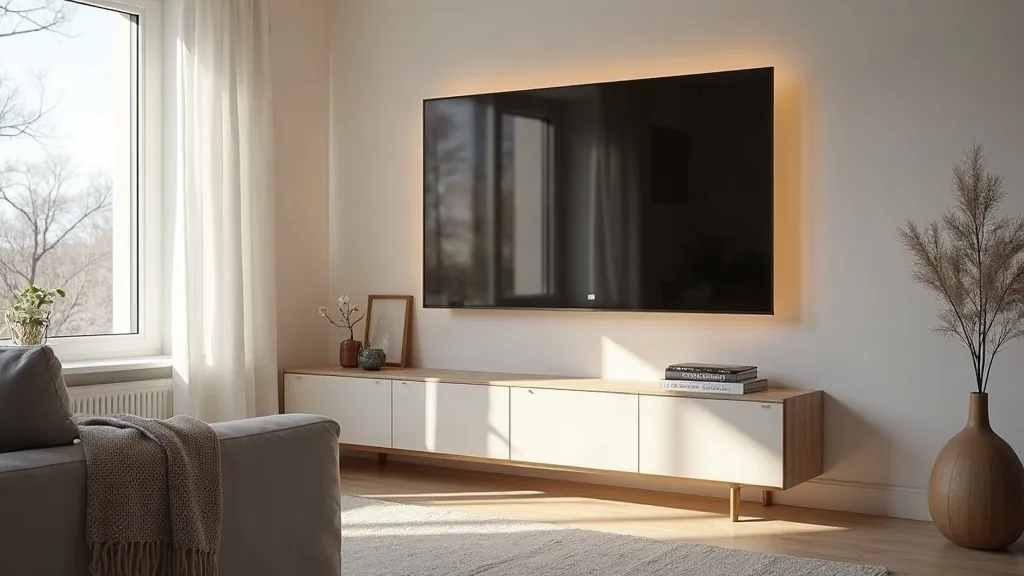 IPTV kanaler i Sverige och Norden 1 IPTV kanaler i ett svenskt vardagsrum med väggmonterad TV