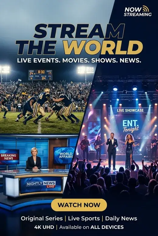 40,000+ Live Channels