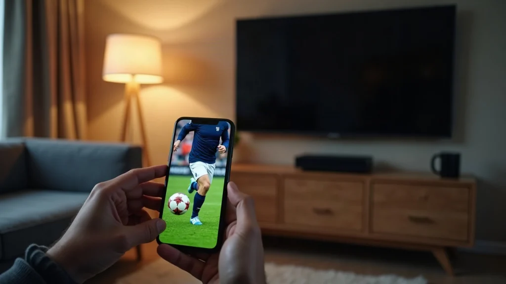 Fodbold live på mobilen med det samme Nordic IPTV-login